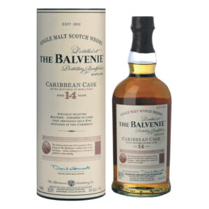 BALVENIE 14 YO Caribbean Cask Speyside Single Malt Whisky 750ml