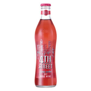 4TH STREET Lightly Sparkled Sweet Rose  (24 x 300ml)
