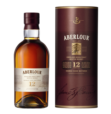 ABERLOUR 12 YO Highland Single Malt Scotch Whisky In Gift Tube  (1 x 750ml)