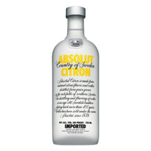 ABSOLUT Citron Vodka  (1 x 750ml)
