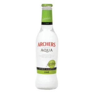ARCHERS AQUA Lime Spirit Fruit Cooler Lime (24 x 275ml)