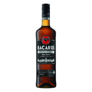 BACARDI Carta Negra Superior Black Rum  (1 x 750ml)