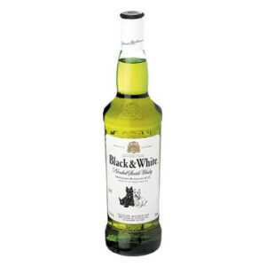 BLACK & WHITE Scotch Whisky  (1 x 750ml)