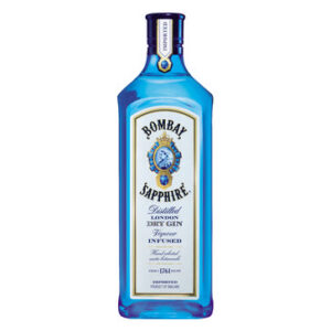 BOMBAY Sapphire Imported Gin  (1 x 750ml)