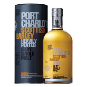 BRUICHLADDICH Port Charlotte Islay Heavily Peated Barley Single Malt Gift Tin  (1 x 750ml)