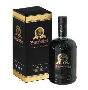 BUNNAHABHAIN 12 YO Single Islay Malt Scotch Whisky In Gift Box  (1 x 750ml)