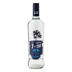 CARIBBEAN TWIST Smooth and Mellow White Rum  (1 x 750ml)