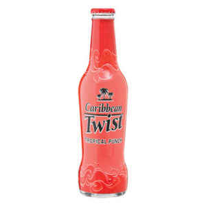 CARIBBEAN TWIST Tropical Punch Spirit Cooler  (24 x 275ml)