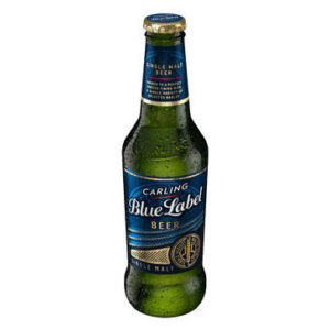 CARLING Blue Label Single Malt Beer NRB  (24 x 330ml)