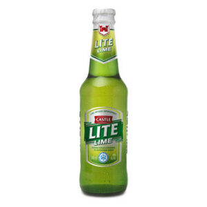 CASTLE LITE Lite Lime NRB  (24 x 340ml)