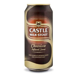 CASTLE Milk Stout Chocolate Infused Beer  (24 x 440ml)