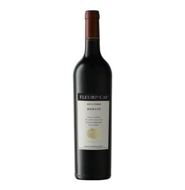 FLEUR DU CAP Unfiltered Merlot  (1 x 750ml)
