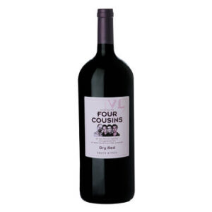 FOUR COUSINS Dry Red  (1 x 1.5L)