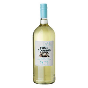 FOUR COUSINS Dry White  (1 x 1.5L)