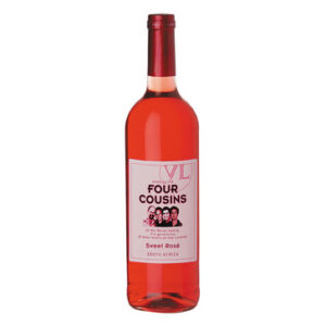 FOUR COUSINS Natural Sweet Rose  (1 x 750ml)