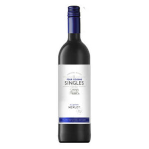 FOUR COUSINS Singles Mulberry Merlot  (1 x 750ml)