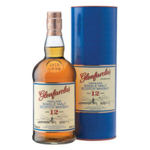 GLENFARCLAS 12 YO Highland Single Malt Scotch Whisky In Gift Tube  (1 x 750ml)