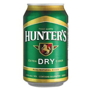 HUNTERS Dry Can  (24 x 330ml)