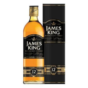 JAMES KING 12 YO Blended Scotch Whisky In Gift Box  (1 x 750ml)
