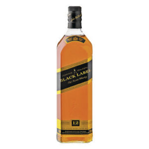 JOHNNIE WALKER Black Label Scotch Whisky  (1 x 1L)