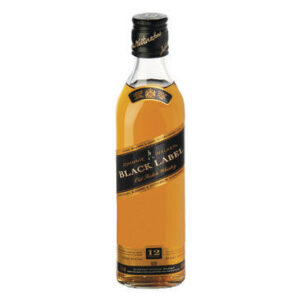 JOHNNIE WALKER Black Label Whisky  (1 x 375ml)