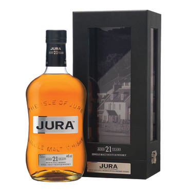 JURA 21 YO Single Malt Highland Scotch Whisky  (1 x 750ml)