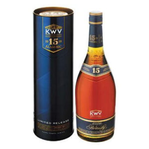 KWV 15 YO Limited Release Brandy in Gift Tin  (1 x 750ml)