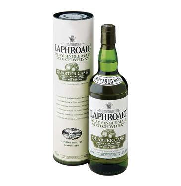 LAPHROAIG Quarter Cask Islay Single Malt Scotch Whisky In Gift Tube  (1 x 750ml)
