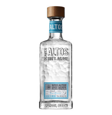 OLMECA Altos 100% Agave Blanco Imported Tequila  (1 x 750ml)