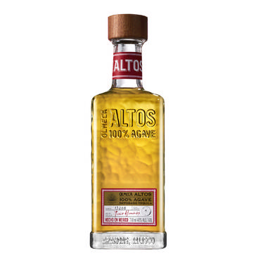 OLMECA Altos 100% Agave Reposado Imported Tequila  (1 x 750ml)