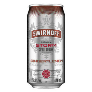 SMIRNOFF Ginger & Lemon Spirit Cooler  (6 x 440ml)