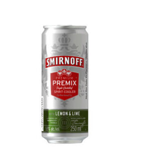 SMIRNOFF Vodka With Lime & Lemonade  (24 x 250ml)