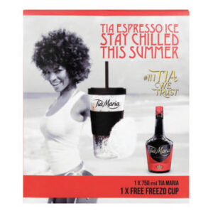 TIA MARIA Coffee Liqueur with Coffee Mug Gift Pack  (1 x 750ml)