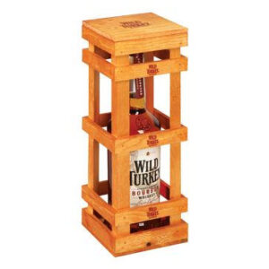 WILD TURKEY Kentucky Straight Bourbon Whiskey In Wooden Gift Box  (1 x 750ml)